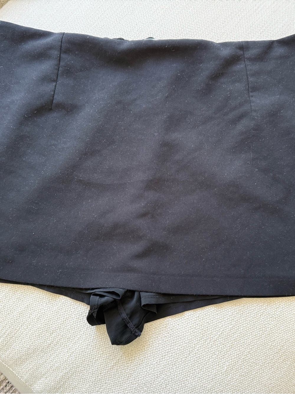 Scarlet Black Mini Skort